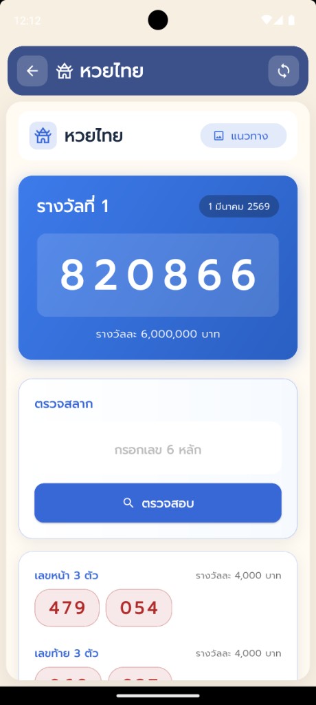 หน้าหวยไทย